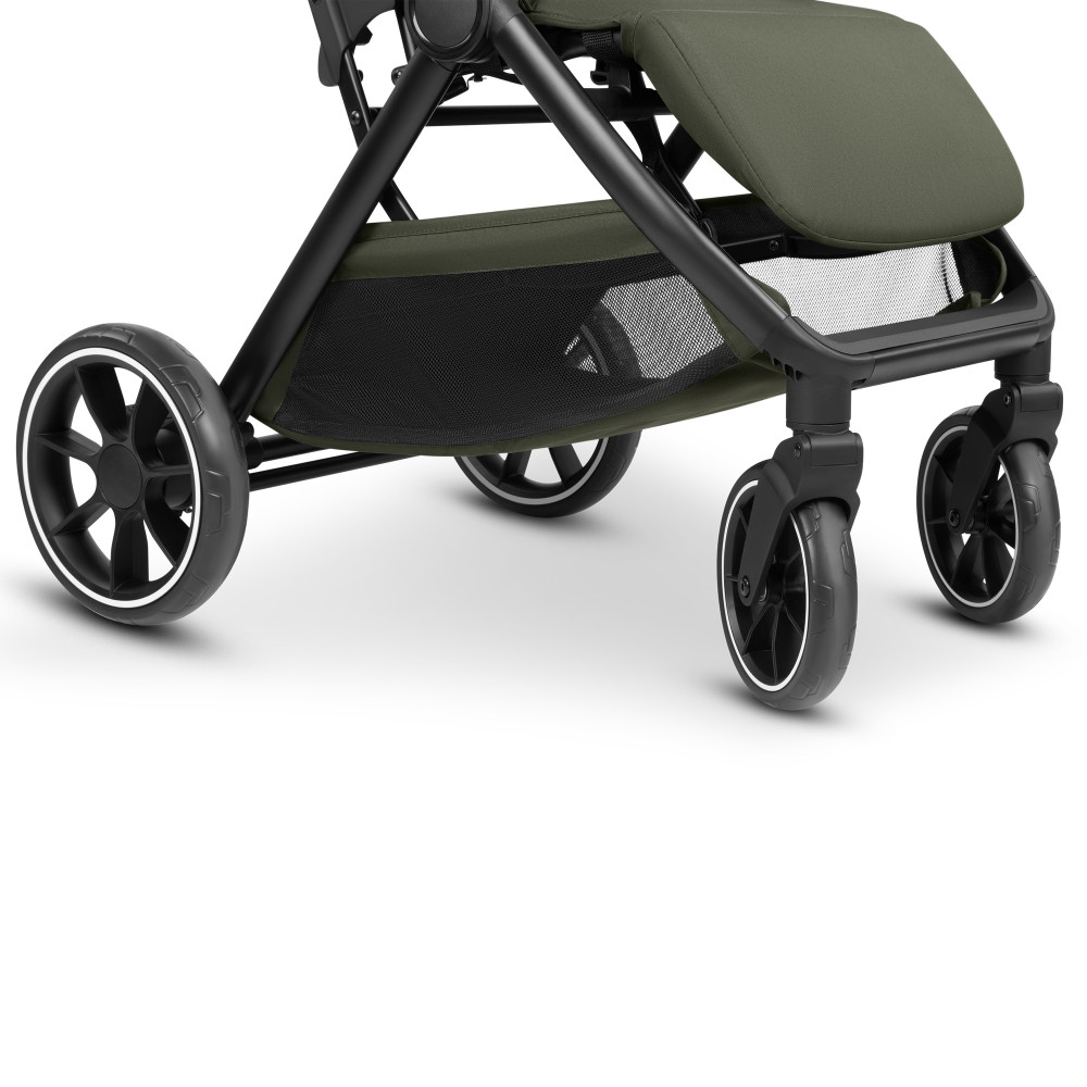 ABC Design Avus 3 - прогулянкова коляска, складання однією рукою, безкамерні колеса • Pea