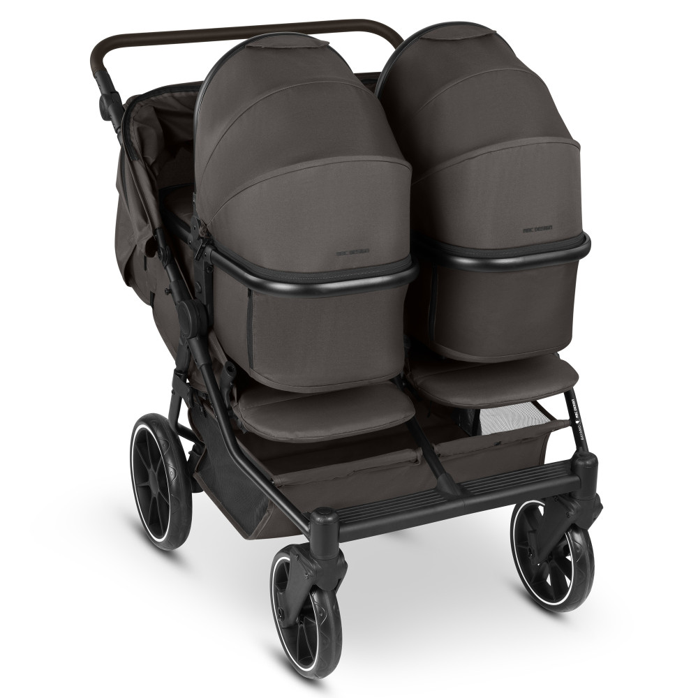 ABC Design Bayamo Carrycot - люлька до коляски для двійні • Nut