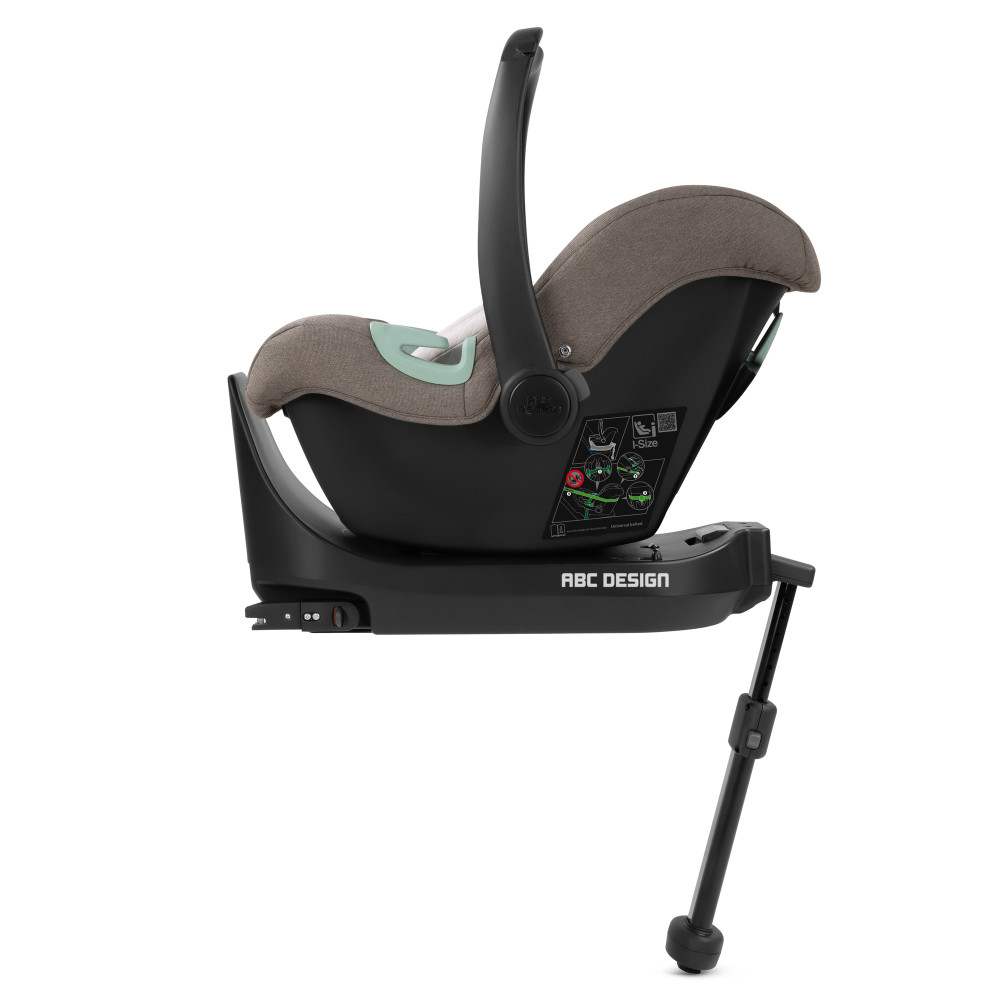 ABC Design Root - поворотна база ISOFIX для автокрісел Lily i-Size, Tulip i-Size та Calla i-Size • Black