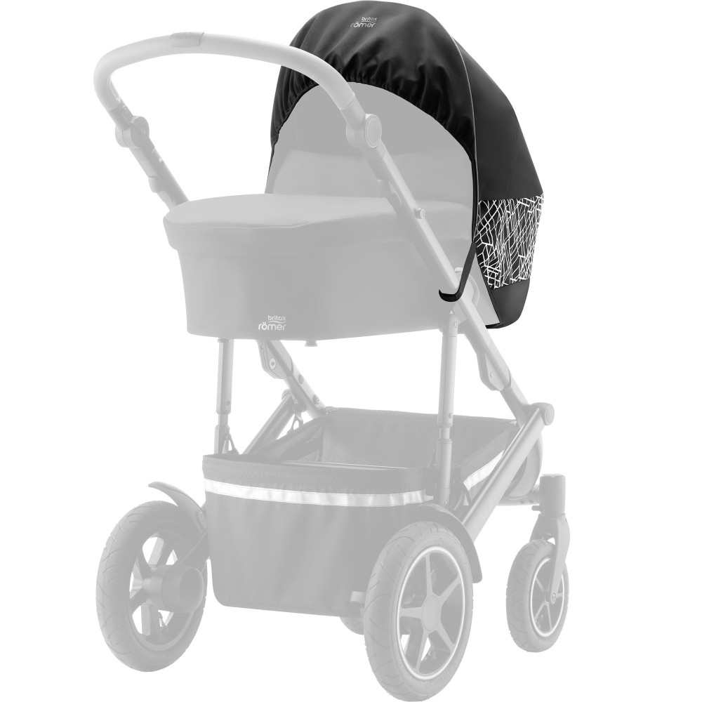 Britax Romer Smile III Stay Safe Kit - светоотражающий чехол и два дождевика для коляски Smile III Britax Romer Smile III Stay Safe Kit - светоотражающий чехол и два дождевика для коляски Smile III