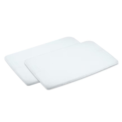 Bebe Confort Bedsheets - простирадла для ліжечок Zina, Calidoo, Amara, 2 шт • White