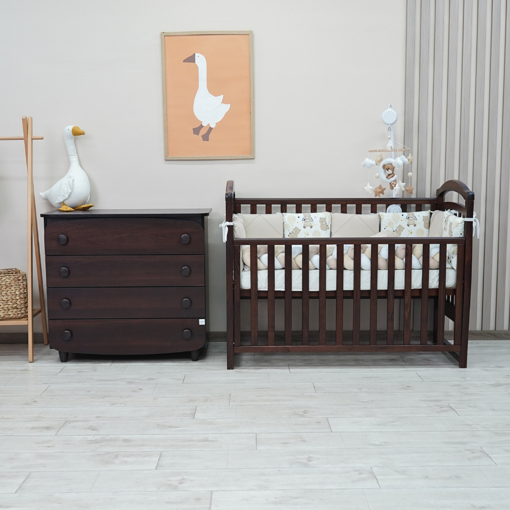 Veres 600 | Верес 600 - комод (60 см), ДСП • Walnut | Ореховый Veres 600 | Верес 600 - комод (60 см), ДСП • Walnut | Ореховый