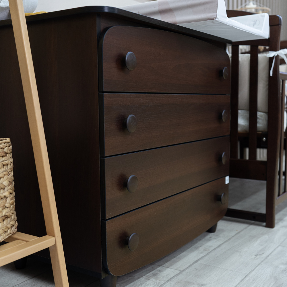 Veres 600 | Верес 600 - комод (60 см), ДСП • Walnut | Ореховый Veres 600 | Верес 600 - комод (60 см), ДСП • Walnut | Ореховый