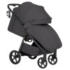 Carrello Bravo Carbon 2026 CRL-5530 - прогулянкова коляска для бездоріжжя, всесезонний візок з підсвіткою (телескопічна ручка, магнітний замок ременів) • Lumber Grey