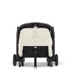 Cybex Orfeo 2025 - легкая прогулочная коляска для путешествий, компактное складывание, ремень для переноски • Canvas White
