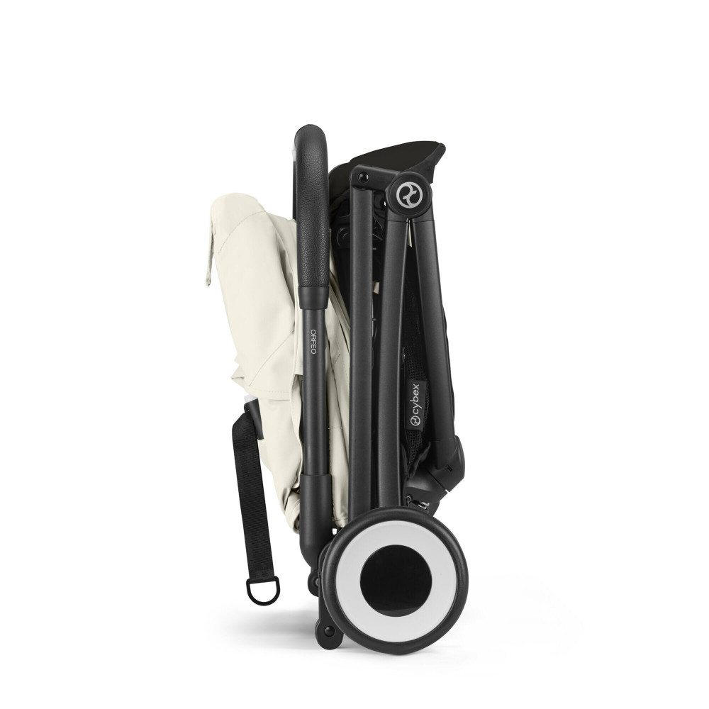 Cybex Orfeo 2025 - легкая прогулочная коляска для путешествий, компактное складывание, ремень для переноски • Canvas White Cybex Orfeo 2025 - легкая прогулочная коляска для путешествий, компактное складывание, ремень для переноски • Canvas White