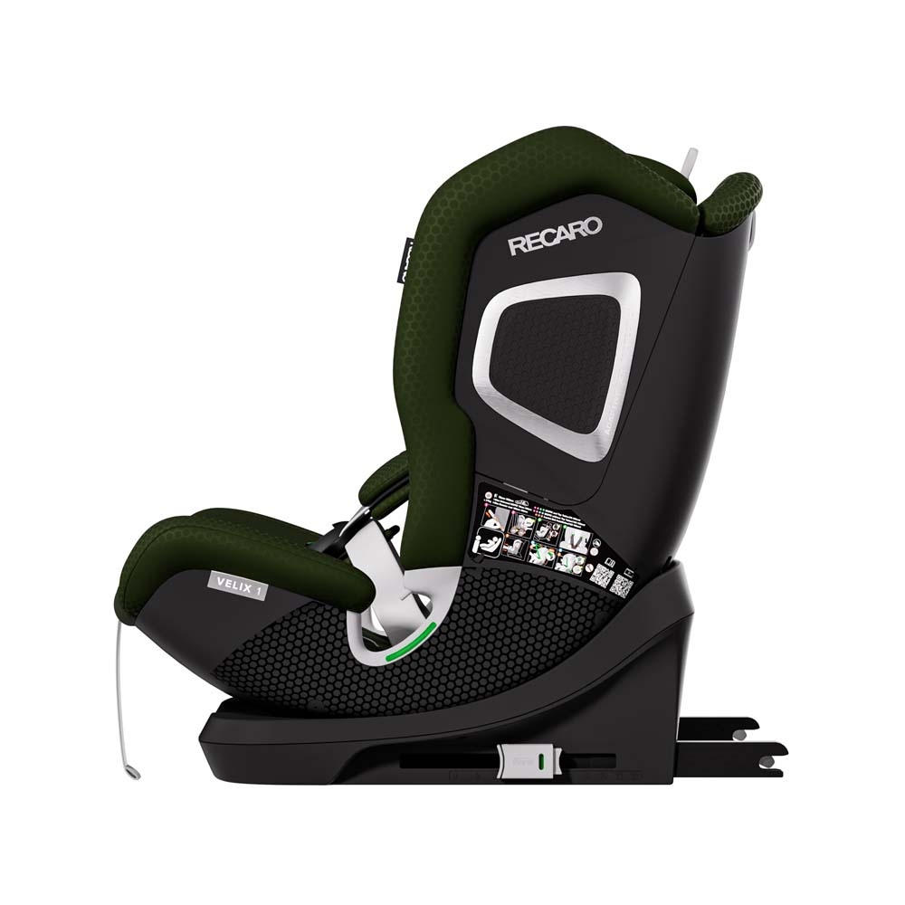 Recaro Velix 1 - детское автокресло i-Size (от 15 месяцев до 12 лет / 76 - 150 см), крепление ISOFIX и Top Tether • Epic Green