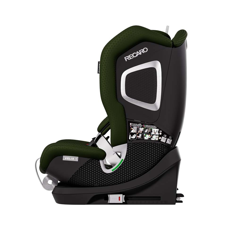 Recaro Velix 1 - детское автокресло i-Size (от 15 месяцев до 12 лет / 76 - 150 см), крепление ISOFIX и Top Tether • Epic Green