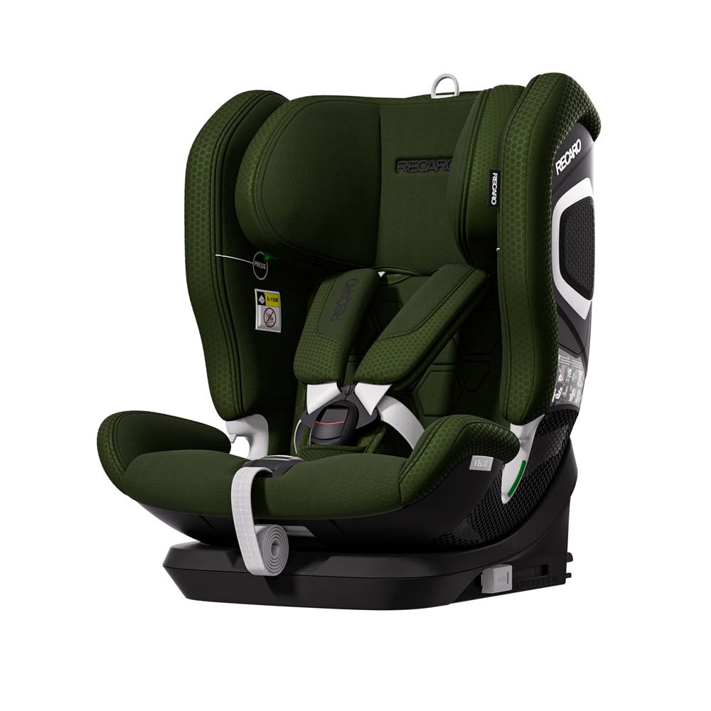Recaro Velix 1 - детское автокресло i-Size (от 15 месяцев до 12 лет / 76 - 150 см), крепление ISOFIX и Top Tether • Epic Green
