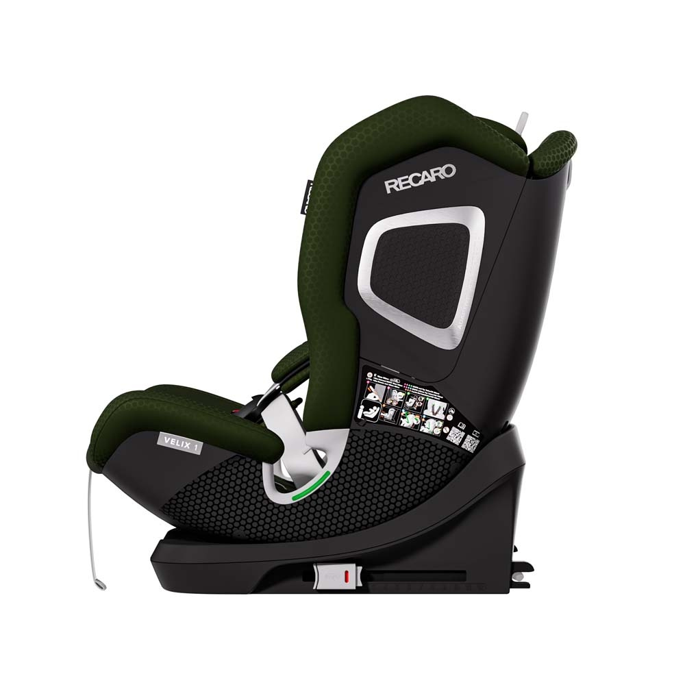 Recaro Velix 1 - детское автокресло i-Size (от 15 месяцев до 12 лет / 76 - 150 см), крепление ISOFIX и Top Tether • Epic Green