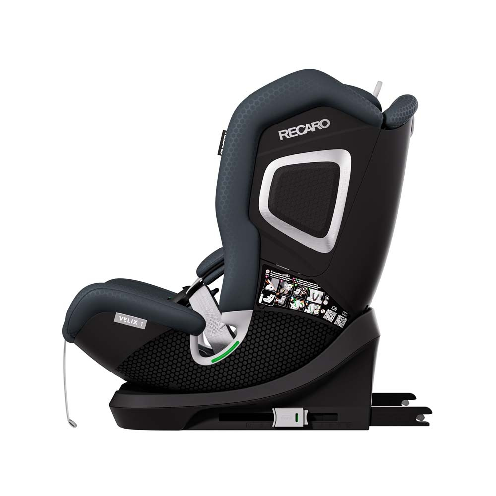 Recaro Velix 1 - детское автокресло i-Size (от 15 месяцев до 12 лет / 76 - 150 см), крепление ISOFIX и Top Tether • Gallant Grey