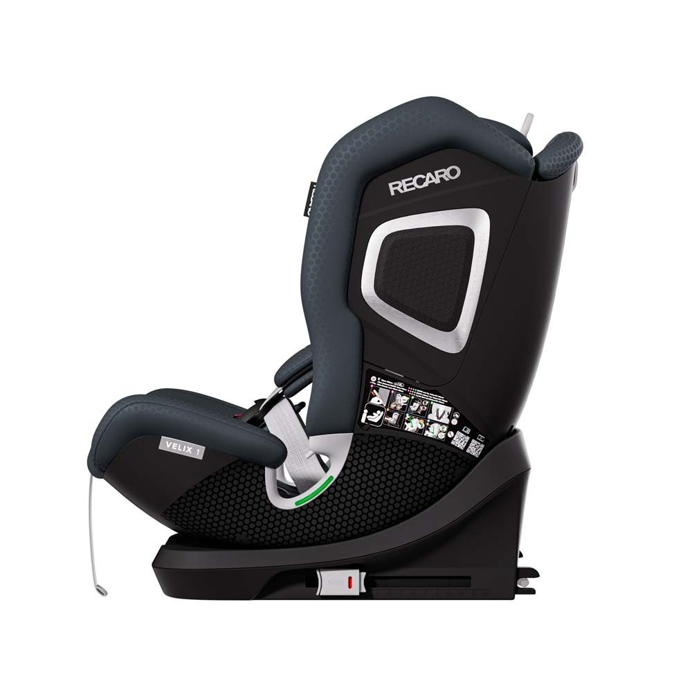 Recaro Velix 1 - детское автокресло i-Size (от 15 месяцев до 12 лет / 76 - 150 см), крепление ISOFIX и Top Tether • Gallant Grey