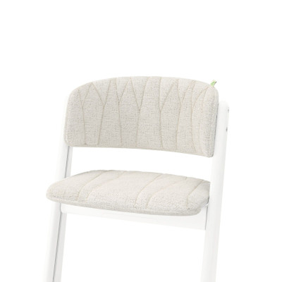 Cybex Lemo Platinum Child Cushion - мягкие накладки на сиденье и спинку стульчика Cybex Lemo • Cream White Cybex Lemo Platinum Child Cushion - мягкие накладки на сиденье и спинку стульчика Cybex Lemo • Cream White