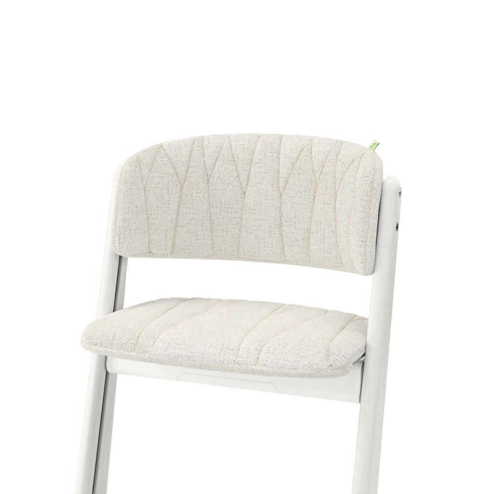 Cybex Lemo Platinum Child Cushion - мягкие накладки на сиденье и спинку стульчика Cybex Lemo • Cream White Cybex Lemo Platinum Child Cushion - мягкие накладки на сиденье и спинку стульчика Cybex Lemo • Cream White