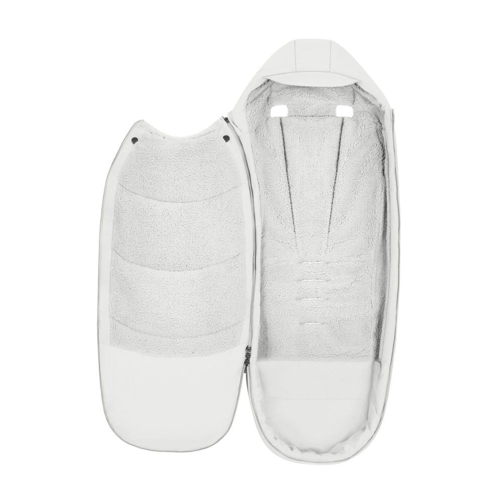 Cybex Platinum Footmuff - чехол для ног к коляскам Cybex Platinum • Off White Cybex Platinum Footmuff - чехол для ног к коляскам Cybex Platinum • Off White