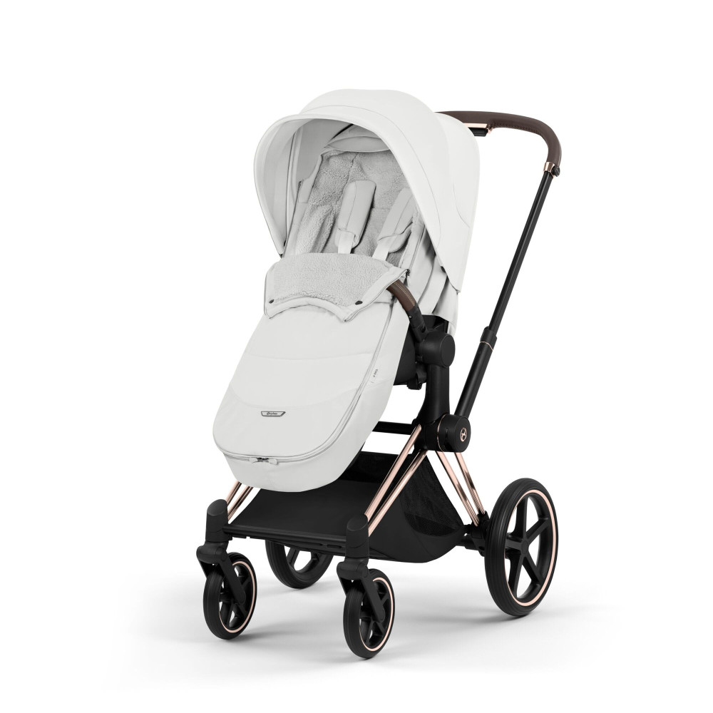 Cybex Platinum Footmuff - чехол для ног к коляскам Cybex Platinum • Off White Cybex Platinum Footmuff - чехол для ног к коляскам Cybex Platinum • Off White