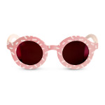 Suavinex Kids Round Sunglasses - дитячі сонцезахисні окуляри круглої форми, 3-8 років • Рожеві з малюнком