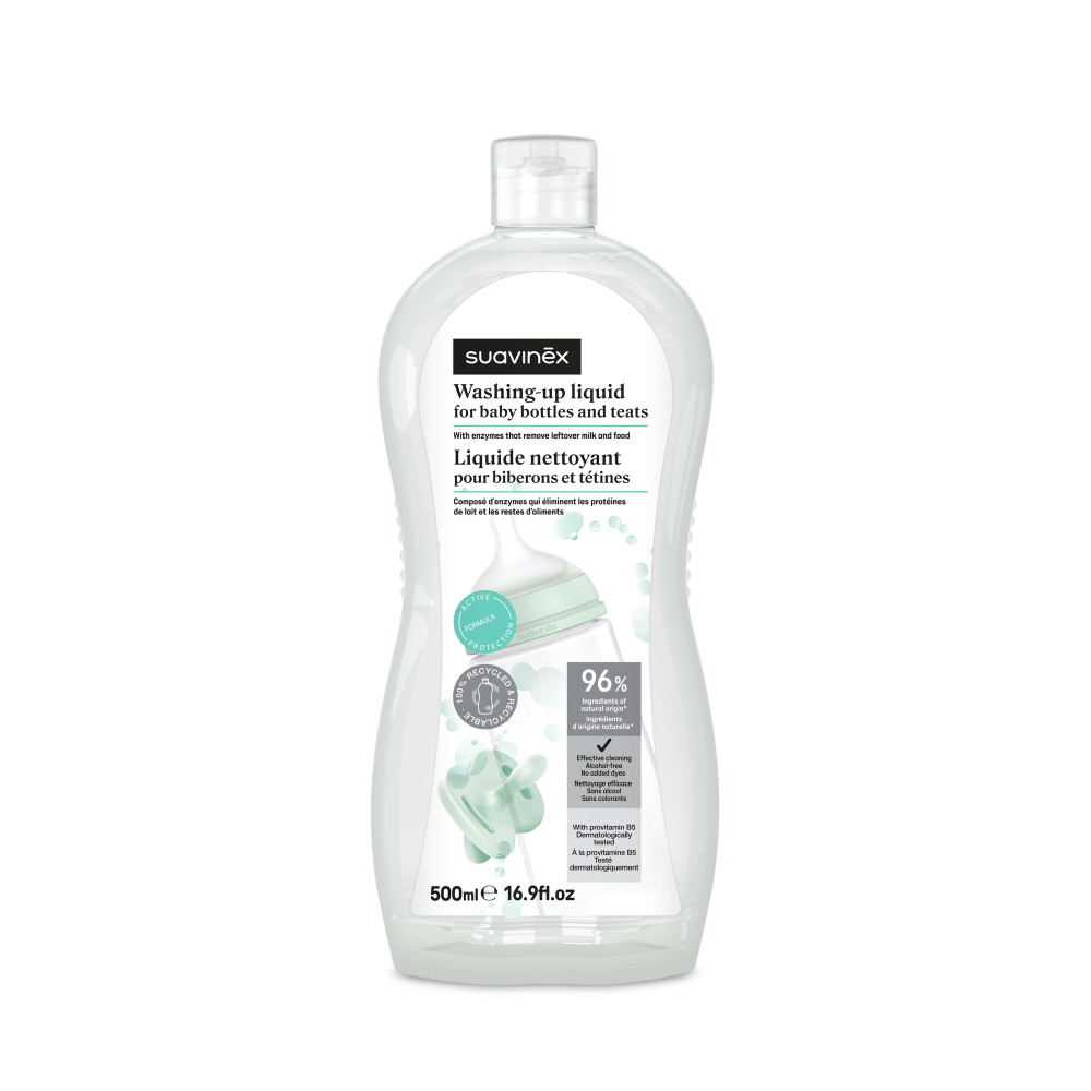 Suavinex Bottle Detergent - средство для мытья детской посуды и аксессуаров, 500 мл