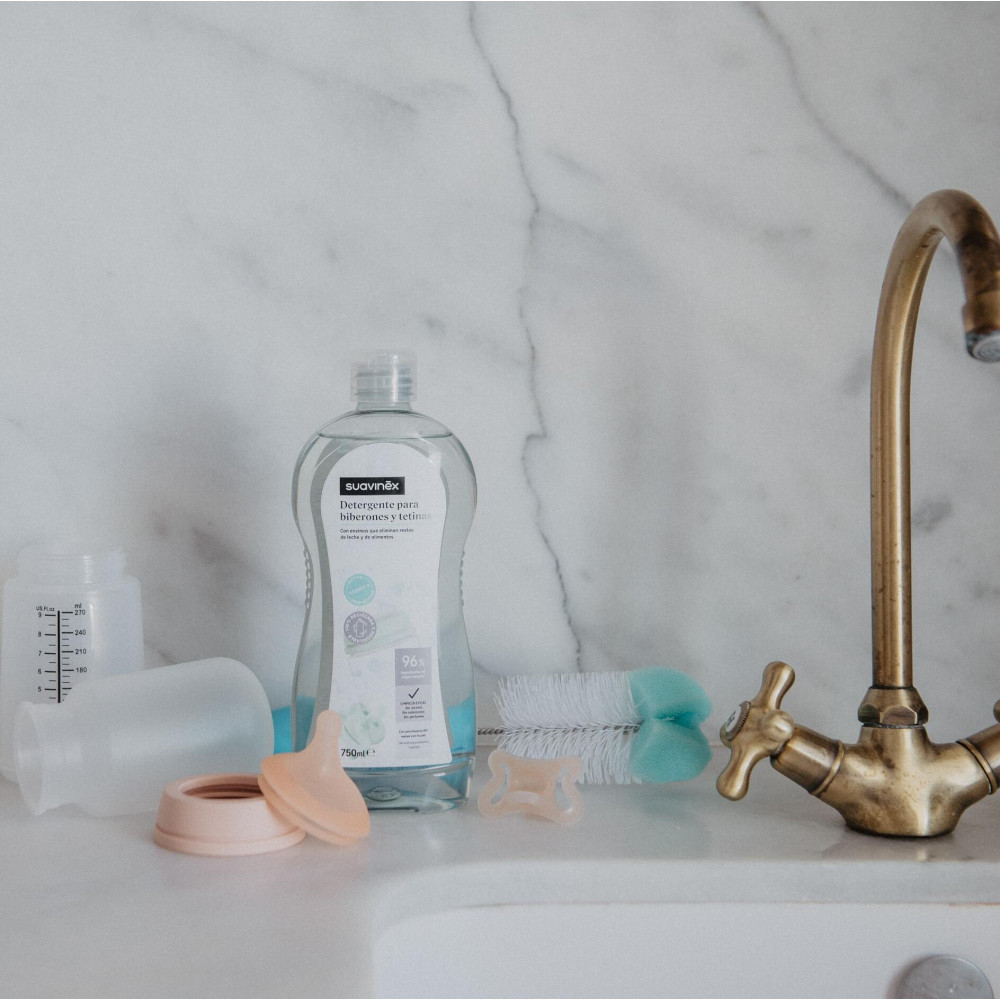 Suavinex Bottle Detergent - средство для мытья детской посуды и аксессуаров, 500 мл