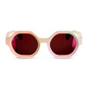 Suavinex Kids Hexagonal Sunglasses - дитячі сонцезахисні окуляри шестикутної форми, 3-8 років • Мультиколор