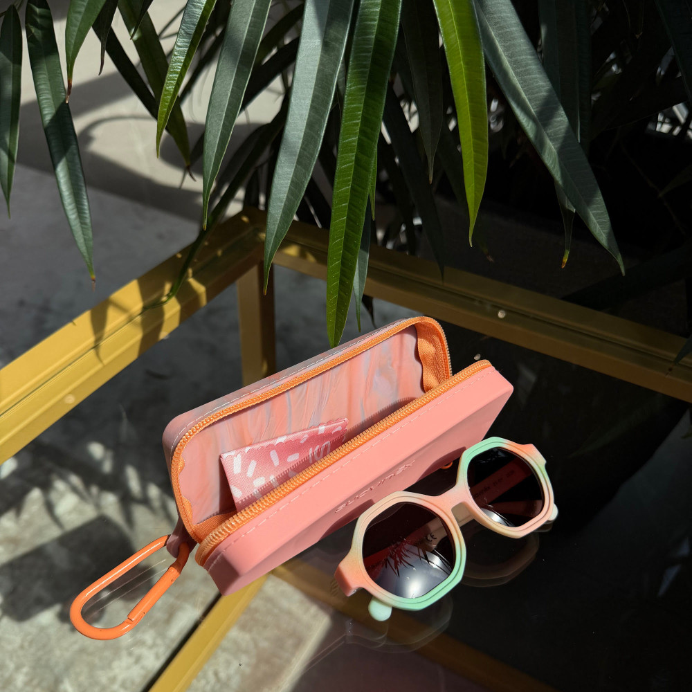 Suavinex Kids Hexagonal Sunglasses - дитячі сонцезахисні окуляри шестикутної форми, 3-8 років • Мультиколор