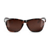 Suavinex Adult Sunglasses - сонцезахисні окуляри напівкруглої форми для підлітків і дорослих • Коричневі