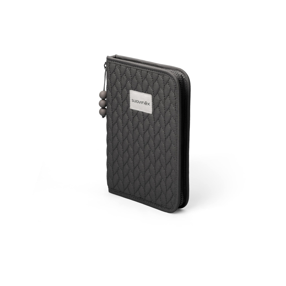 Suavinex Wonderland Document Holder - кейс для документів на блискавці • Антрацит
