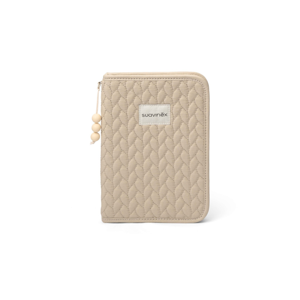 Suavinex Wonderland Document Holder - кейс для документів на блискавці • Бежевий