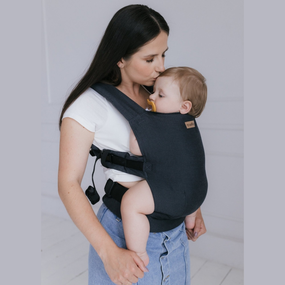 Zaffiro BabyFlow Roma - эргономичный рюкзак-переноска • Anthracite