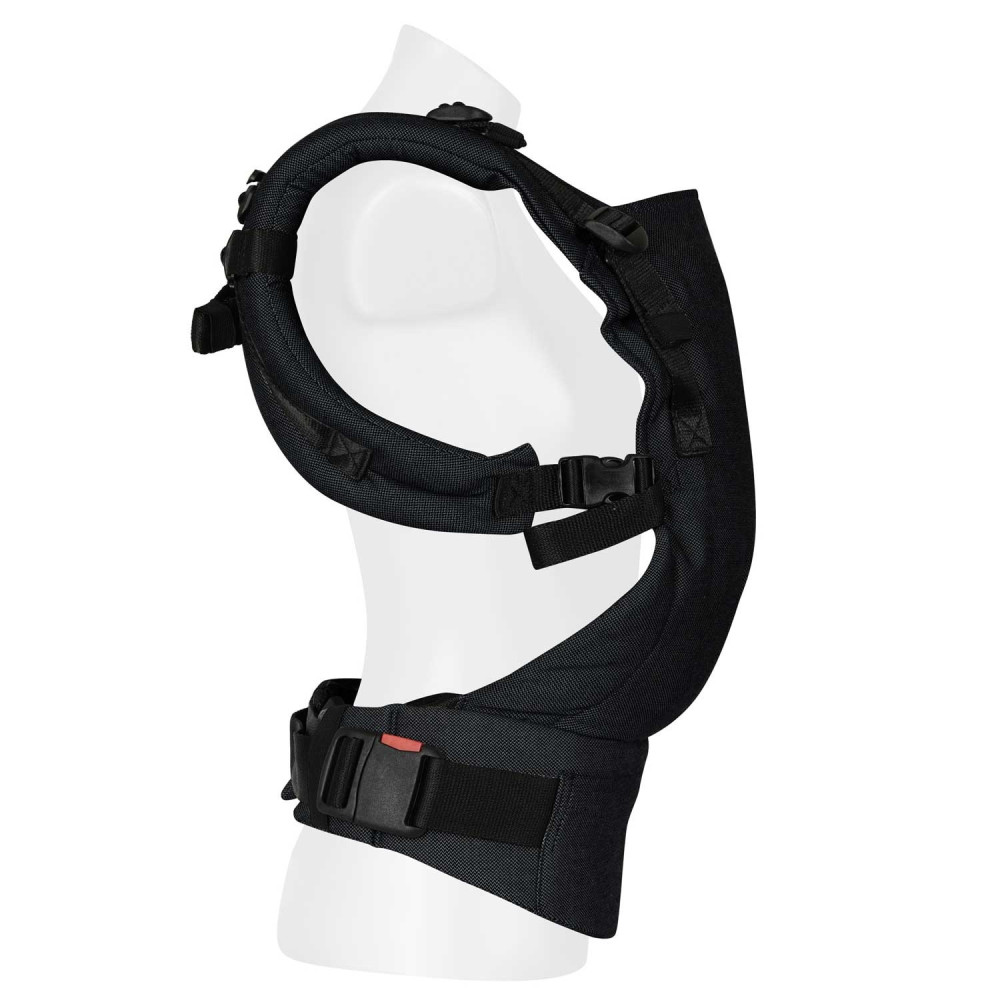 Zaffiro BabyGrow Roma - эргономичный рюкзак-переноска с регулируемой панелью • Anthracite