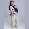 Zaffiro BabyGrow Roma - эргономичный рюкзак-переноска с регулируемой панелью • Anthracite