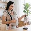 Zaffiro BabyGrow Roma - эргономичный рюкзак-переноска с регулируемой панелью • Beige