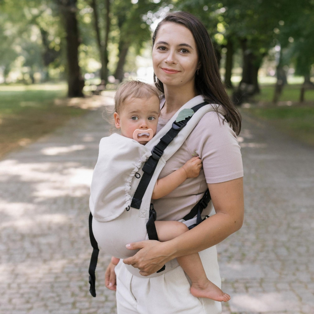 Zaffiro BabyGrow Roma - эргономичный рюкзак-переноска с регулируемой панелью • Beige Zaffiro BabyGrow Roma - эргономичный рюкзак-переноска с регулируемой панелью • Beige