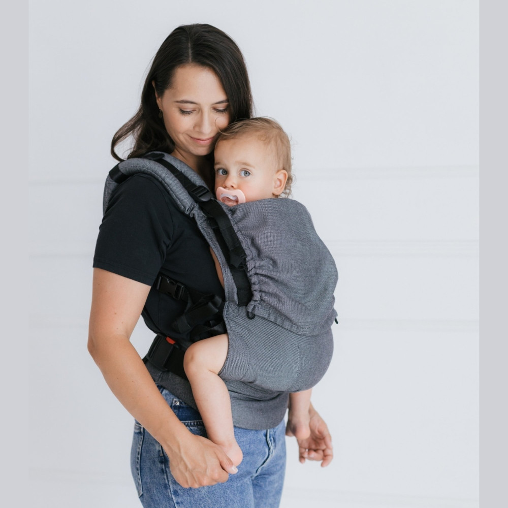 Zaffiro BabyGrow Roma - эргономичный рюкзак-переноска с регулируемой панелью • Grey Zaffiro BabyGrow Roma - эргономичный рюкзак-переноска с регулируемой панелью • Grey