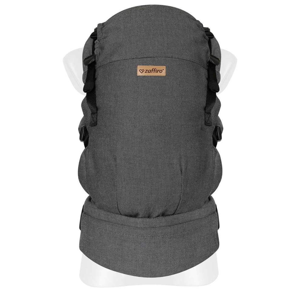 Zaffiro BabyGrow Roma - эргономичный рюкзак-переноска с регулируемой панелью • Grey Zaffiro BabyGrow Roma - эргономичный рюкзак-переноска с регулируемой панелью • Grey