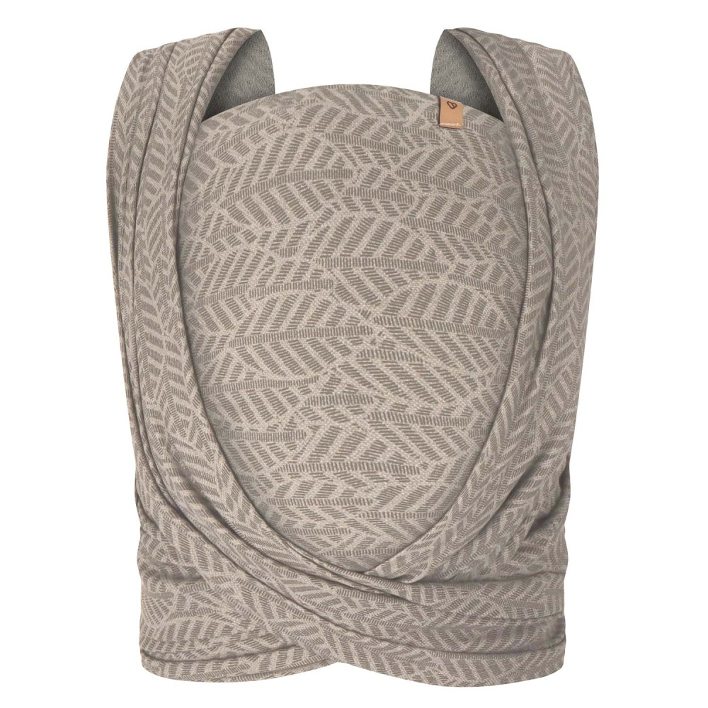 Zaffiro BeClose Leaves - слинг-шарф 70×460 см • Beige