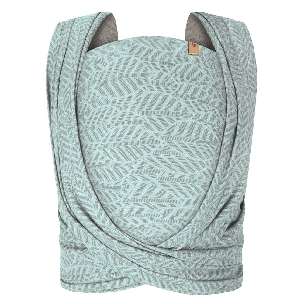 Zaffiro BeClose Leaves - слинг-шарф 70×460 см • Mint