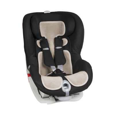 AirCuddle Cool Seat All in One - універсальний дихаючий вкладиш для автокрісел груп 0 і 1 та колясок • Nut