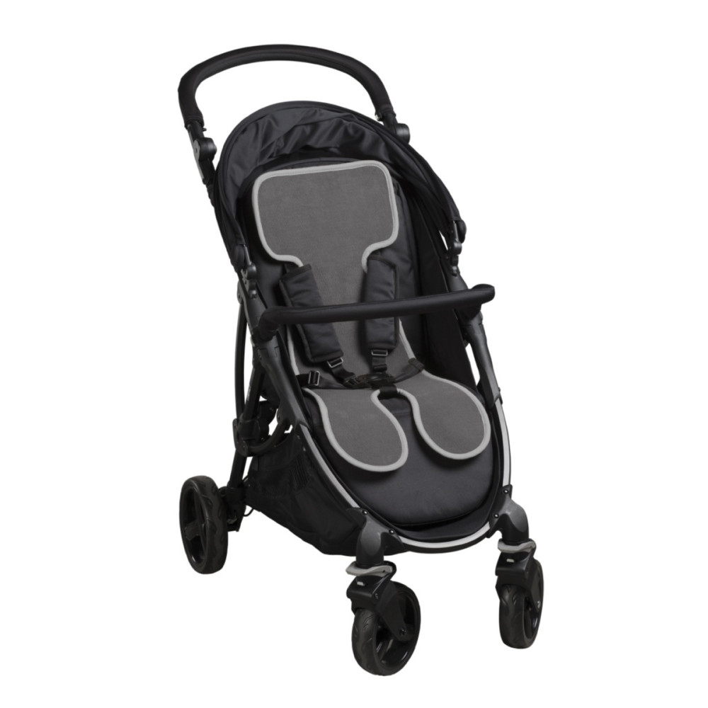 AirCuddle Cool Seat Stroller - дихаючий вкладиш для коляски • Smoke