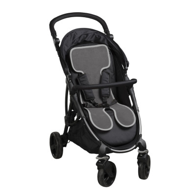 AirCuddle Cool Seat Stroller - дихаючий вкладиш для коляски • Smoke