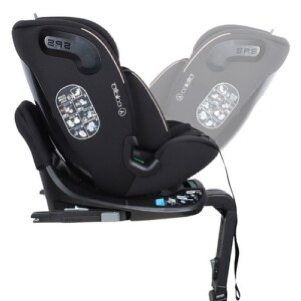 Coletto Eloy - автокресло i-Size 40-150 см с поворотом 360° • Black