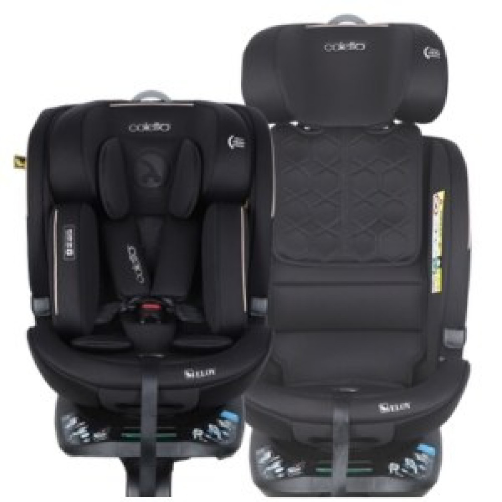 Coletto Eloy - автокресло i-Size 40-150 см с поворотом 360° • Black