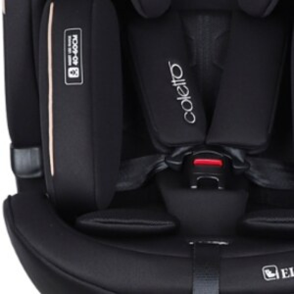 Coletto Eloy - автокресло i-Size 40-150 см с поворотом 360° • Black