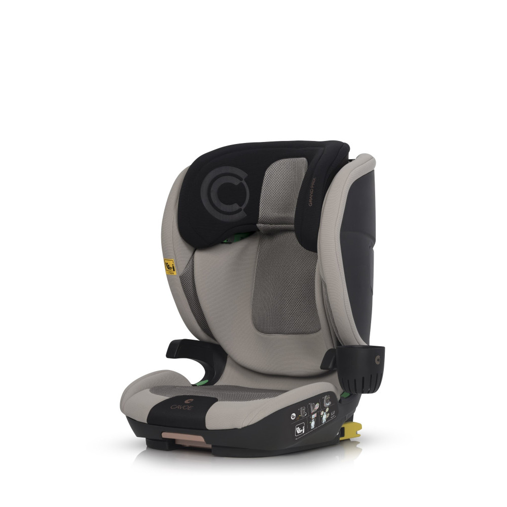 Cavoe Grand Prix i-Size - автокрісло 100-150 см з ISOFIX • Taupe