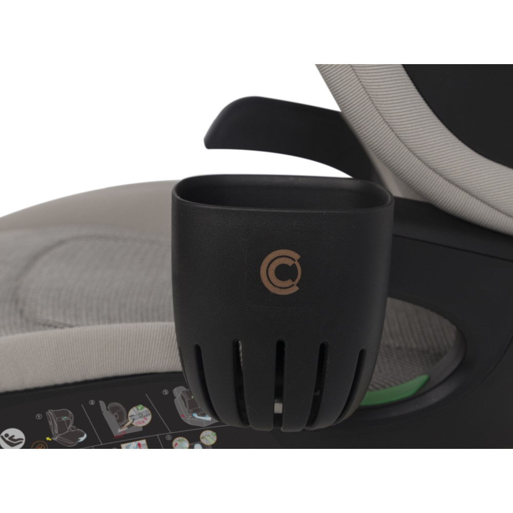 Cavoe Grand Prix i-Size - автокрісло 100-150 см з ISOFIX • Taupe