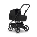 EasyGo Zoya - дитяча коляска 2в1 з люлькою • Black EasyGo Zoya - дитяча коляска 2в1 з люлькою • Black