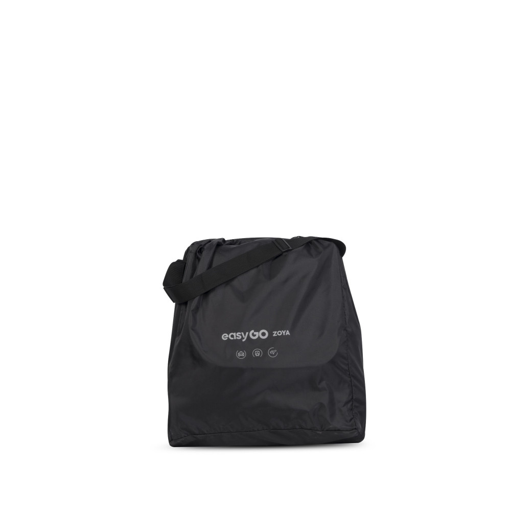 EasyGo Zoya - дитяча коляска 2в1 з люлькою • Black EasyGo Zoya - дитяча коляска 2в1 з люлькою • Black