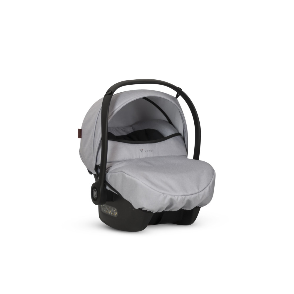 Verdi Sonic Comfort - дитяча коляска 3 в 1 • Light gray skin