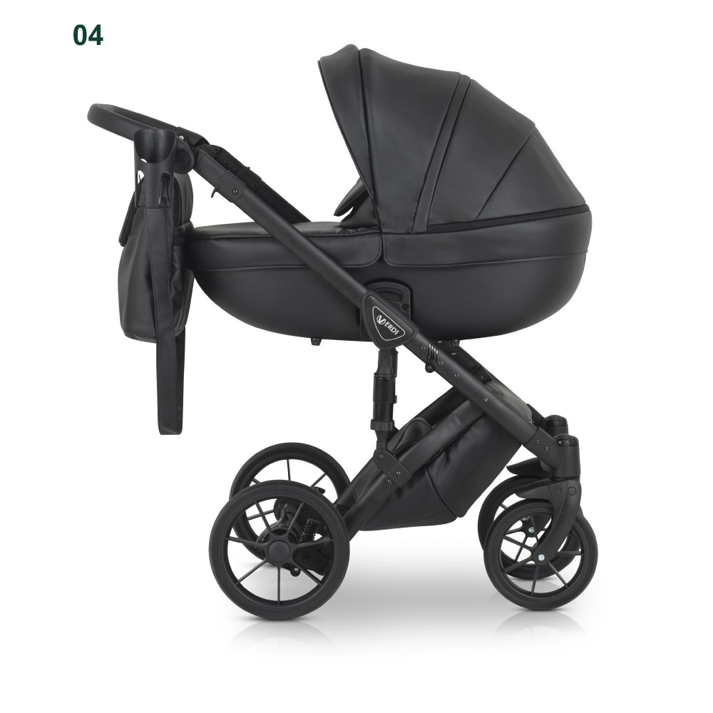 Verdi Mirage Basic - коляска 3 в 1 • Black