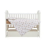 Twins Comfort Soft - змінна постіль з фланелі 3 елементи • Teddy Bears